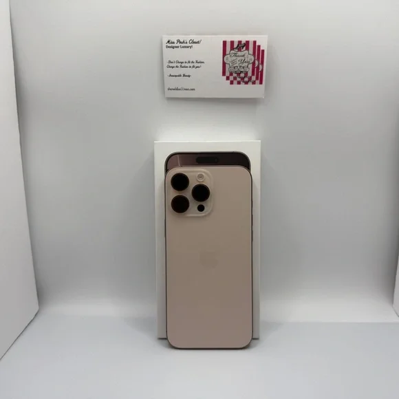 APPLE IPHONE 16 PRO MAX 256GB!